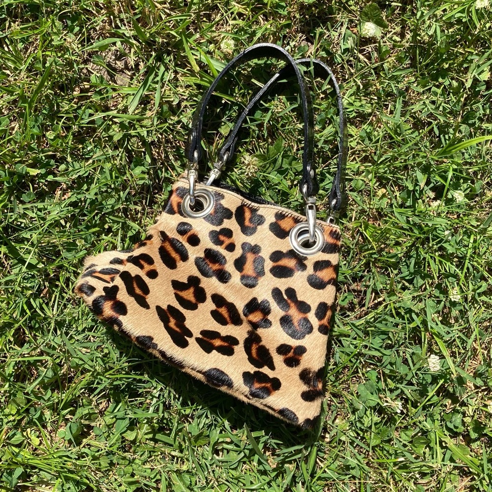 Leopard print small bag